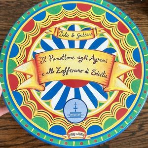 🇮🇹🍋Dolce & Gabanna Pannetone Tin🍋🇮🇹